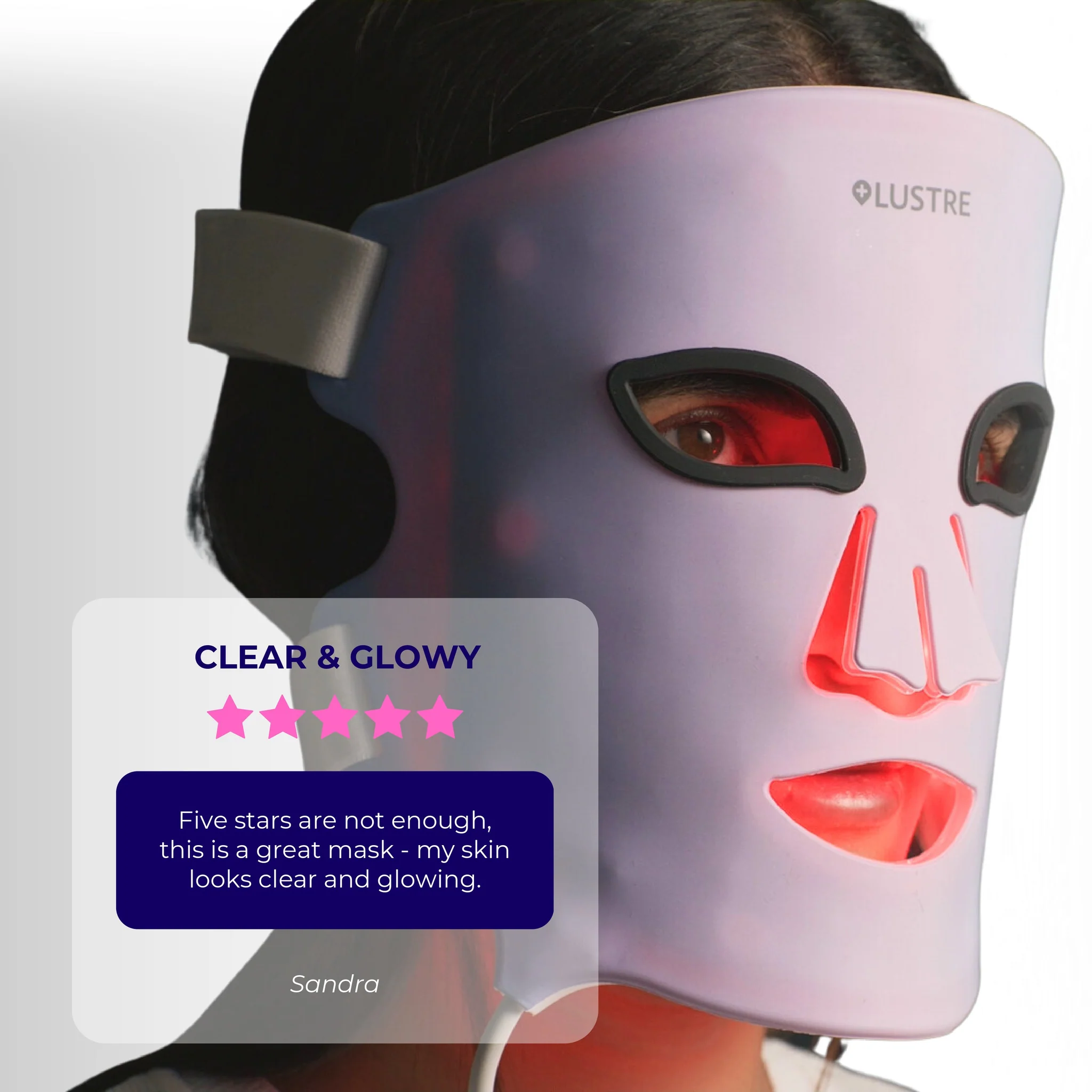 LUSTRE® ClearSkin Revive LED Mask